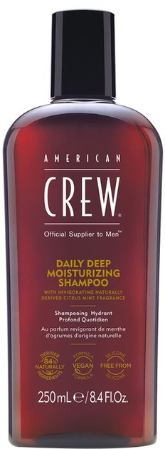 American Crew глибоко зволожувальний шампунь Daily Deep Moisturizing Shampoo 250 мл — купити в Україні